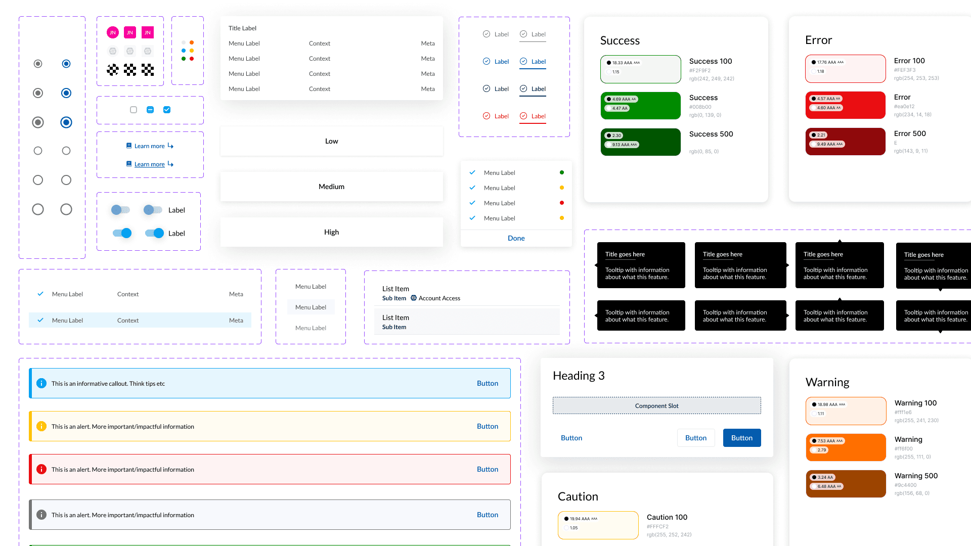 Lighthouse design system overview