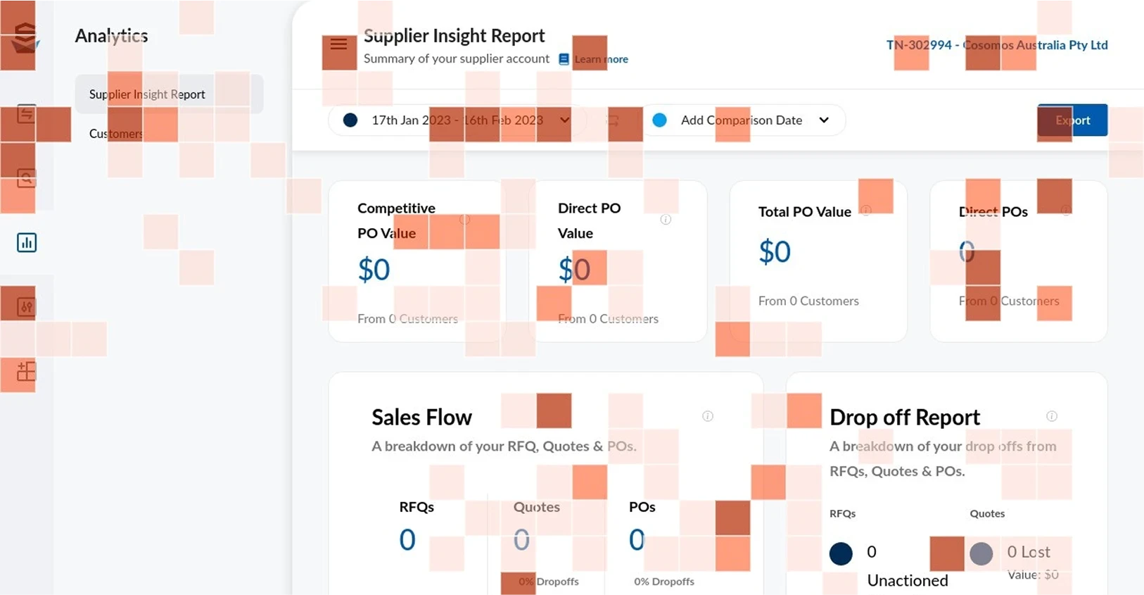 Drop-off report concept
